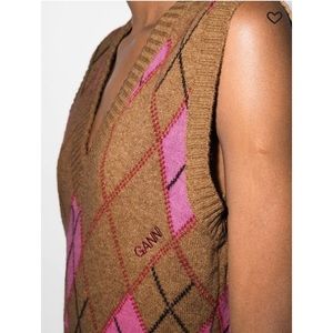 GANNI sweater vest